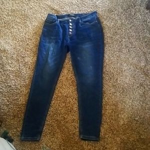 Judy blues 11/30 skinny fit button fly Jean